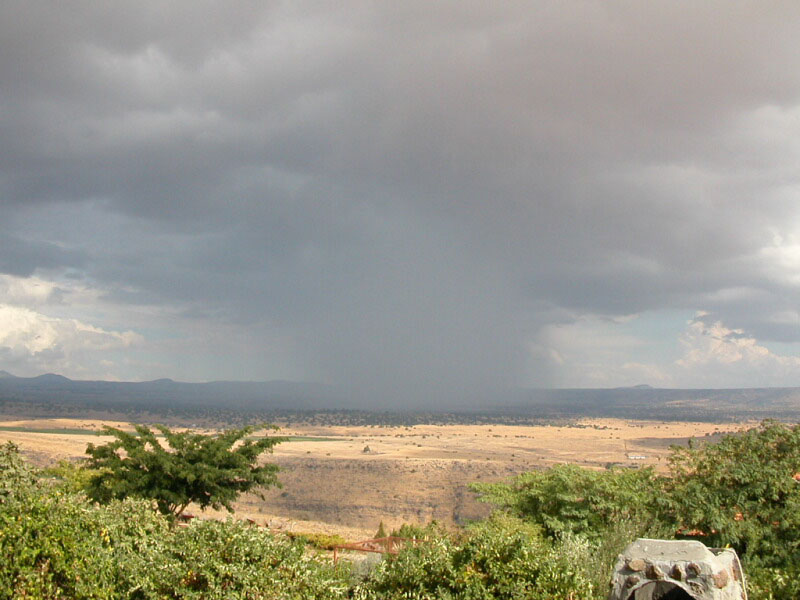 Rain Near Sea of Galilee